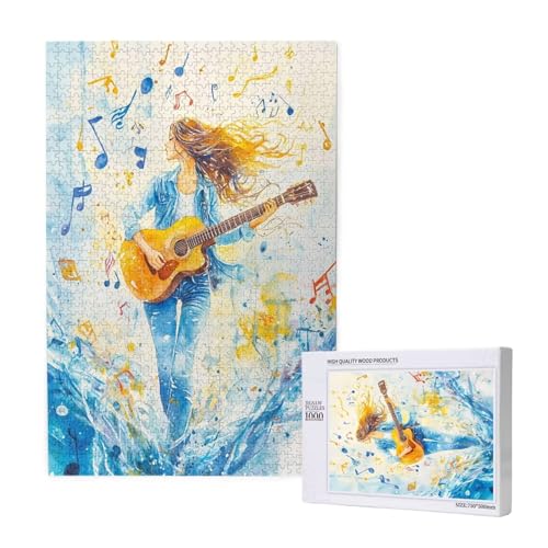 Puzzle Gitarre,Puzzle 4000 Teile Frau Holzpuzzle Erwachsene mit Geschenkbox und Poster,Schwieriges,Unterhaltsames,Herausforderndes,Geeignet für Anfänger ab 14 Jahren,Geschenke für Männer/Frauen M-1888 Puzzle Gitarre,Puzzle 4000 Teile Frau Holzpuzzle Erwachsene mit Geschenkbox und Poster,Schwieriges,Unterhaltsames,Herausforderndes,Geeignet für Anfänger ab 14 Jahren,Geschenke für Männer/Frauen M-1888 von Yeogcohe