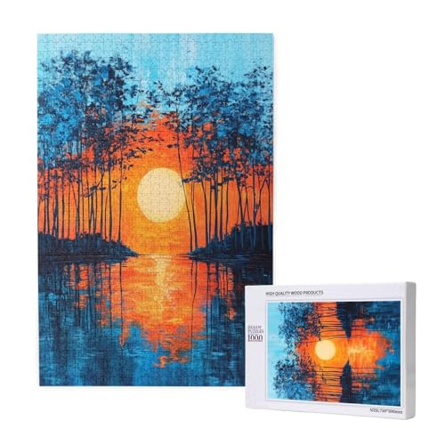 Puzzle Landschaft,Puzzle 4000 Teile Sonnenuntergang Holzpuzzle Erwachsene mit Geschenkbox,Schwieriges,Unterhaltsames,Herausforderndes,Geeignet für Anfänger ab 14 Jahren,Geschenke Männer/Frauen M-1743 Puzzle Landschaft,Puzzle 4000 Teile Sonnenuntergang Holzpuzzle Erwachsene mit Geschenkbox,Schwieriges,Unterhaltsames,Herausforderndes,Geeignet für Anfänger ab 14 Jahren,Geschenke Männer/Frauen M-1743 von Yeogcohe