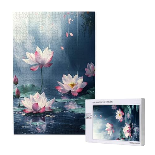 Puzzle Lotus,Puzzle 4000 Teile Blume Holzpuzzle Erwachsene mit Geschenkbox und Poster,Schwieriges,Unterhaltsames,Herausforderndes,Geeignet für Anfänger ab 14 Jahren,Geschenke für Männer/Frauen M-1899 Puzzle Lotus,Puzzle 4000 Teile Blume Holzpuzzle Erwachsene mit Geschenkbox und Poster,Schwieriges,Unterhaltsames,Herausforderndes,Geeignet für Anfänger ab 14 Jahren,Geschenke für Männer/Frauen M-1899 von Yeogcohe