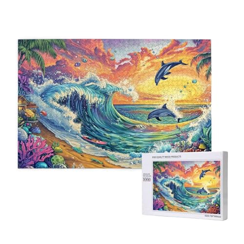 Puzzle Ozean,Puzzle 4000 Teile Delphin Holzpuzzle Erwachsene mit Geschenkbox und Poster,Schwieriges,Unterhaltsames,Herausforderndes,Geeignet für Anfänger ab 14 Jahren,Geschenke für Männer/Frauen M-900 Puzzle Ozean,Puzzle 4000 Teile Delphin Holzpuzzle Erwachsene mit Geschenkbox und Poster,Schwieriges,Unterhaltsames,Herausforderndes,Geeignet für Anfänger ab 14 Jahren,Geschenke für Männer/Frauen M-900 von Yeogcohe