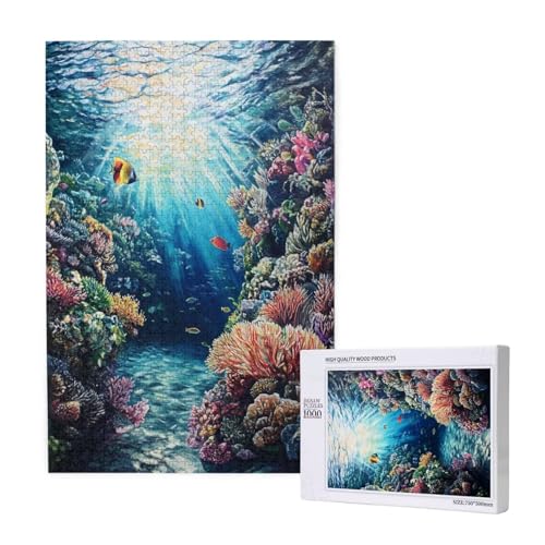 Puzzle Ozean,Puzzle 4000 Teile Koralle Holzpuzzle Erwachsene mit Geschenkbox und Poster,Schwieriges,Unterhaltsames,Herausforderndes,Geeignet für Anfänger ab 14 Jahren,Geschenke für Frauen M-1736 Puzzle Ozean,Puzzle 4000 Teile Koralle Holzpuzzle Erwachsene mit Geschenkbox und Poster,Schwieriges,Unterhaltsames,Herausforderndes,Geeignet für Anfänger ab 14 Jahren,Geschenke für Frauen M-1736 von Yeogcohe