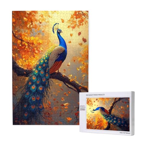 Puzzle Pfau,Puzzle 4000 Teile Herbst Holzpuzzle Erwachsene mit Geschenkbox und Poster,Schwieriges,Unterhaltsames,Herausforderndes,Geeignet für Anfänger ab 14 Jahren,Geschenke für Männer/Frauen M-1897 Puzzle Pfau,Puzzle 4000 Teile Herbst Holzpuzzle Erwachsene mit Geschenkbox und Poster,Schwieriges,Unterhaltsames,Herausforderndes,Geeignet für Anfänger ab 14 Jahren,Geschenke für Männer/Frauen M-1897 von Yeogcohe