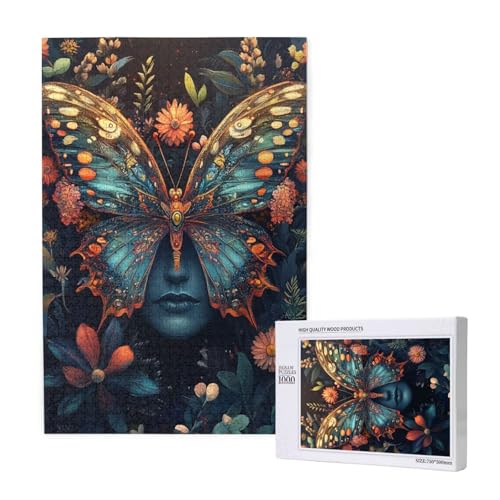 Puzzle Schmetterling,Puzzle 4000 Teile Frau Holzpuzzle Erwachsene mit Geschenkbox,Schwieriges,Unterhaltsames,Herausforderndes,Geeignet für Anfänger ab 14 Jahren,Geschenke für Männer/Frauen M-1829 Puzzle Schmetterling,Puzzle 4000 Teile Frau Holzpuzzle Erwachsene mit Geschenkbox,Schwieriges,Unterhaltsames,Herausforderndes,Geeignet für Anfänger ab 14 Jahren,Geschenke für Männer/Frauen M-1829 von Yeogcohe