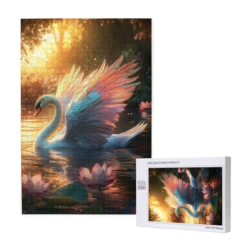 Puzzle Schwan,Puzzle 4000 Teile Lotus Holzpuzzle Erwachsene mit Geschenkbox und Poster,Schwieriges,Unterhaltsames,Herausforderndes,Geeignet für Anfänger ab 14 Jahren,Geschenke für Männer/Frauen M-1965 Puzzle Schwan,Puzzle 4000 Teile Lotus Holzpuzzle Erwachsene mit Geschenkbox und Poster,Schwieriges,Unterhaltsames,Herausforderndes,Geeignet für Anfänger ab 14 Jahren,Geschenke für Männer/Frauen M-1965 von Yeogcohe