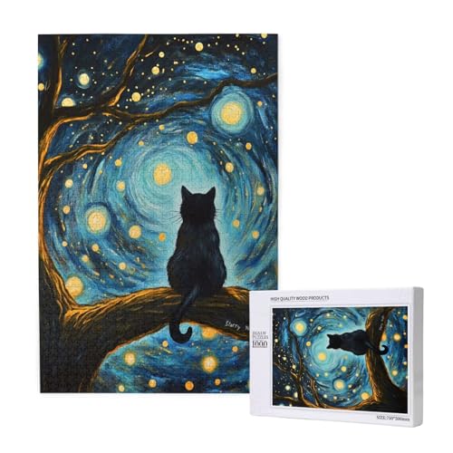 Puzzle Sternenhimmel,Puzzle 4000 Teile Katze Holzpuzzle Erwachsene mit Geschenkbox,Schwieriges,Unterhaltsames,Herausforderndes,Geeignet für Anfänger ab 14 Jahren,Geschenke für Männer/Frauen M-1884 Puzzle Sternenhimmel,Puzzle 4000 Teile Katze Holzpuzzle Erwachsene mit Geschenkbox,Schwieriges,Unterhaltsames,Herausforderndes,Geeignet für Anfänger ab 14 Jahren,Geschenke für Männer/Frauen M-1884 von Yeogcohe