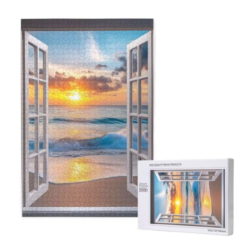 Puzzle Strand,Puzzle 4000 Teile Sonnenuntergang Holzpuzzle Erwachsene mit Geschenkbox,Schwieriges,Unterhaltsames,Herausforderndes,Geeignet für Anfänger ab 14 Jahren,Geschenke für Männer/Frauen M-1961 Puzzle Strand,Puzzle 4000 Teile Sonnenuntergang Holzpuzzle Erwachsene mit Geschenkbox,Schwieriges,Unterhaltsames,Herausforderndes,Geeignet für Anfänger ab 14 Jahren,Geschenke für Männer/Frauen M-1961 von Yeogcohe