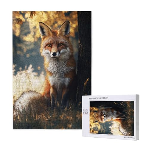 Puzzle Tier,Puzzle 4000 Teile Fuchs Holzpuzzle Erwachsene mit Geschenkbox und Poster,Schwieriges,Unterhaltsames,Herausforderndes,Geeignet für Anfänger ab 14 Jahren,Geschenke für Männer/Frauen M-1760 Puzzle Tier,Puzzle 4000 Teile Fuchs Holzpuzzle Erwachsene mit Geschenkbox und Poster,Schwieriges,Unterhaltsames,Herausforderndes,Geeignet für Anfänger ab 14 Jahren,Geschenke für Männer/Frauen M-1760 von Yeogcohe