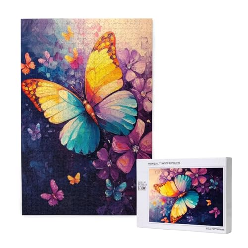 Puzzle Tier,Puzzle 4000 Teile Schmetterling Holzpuzzle Erwachsene mit Geschenkbox,Schwieriges,Unterhaltsames,Herausforderndes,Geeignet für Anfänger ab 14 Jahren,Geschenke für Männer/Frauen M-1868 Puzzle Tier,Puzzle 4000 Teile Schmetterling Holzpuzzle Erwachsene mit Geschenkbox,Schwieriges,Unterhaltsames,Herausforderndes,Geeignet für Anfänger ab 14 Jahren,Geschenke für Männer/Frauen M-1868 von Yeogcohe