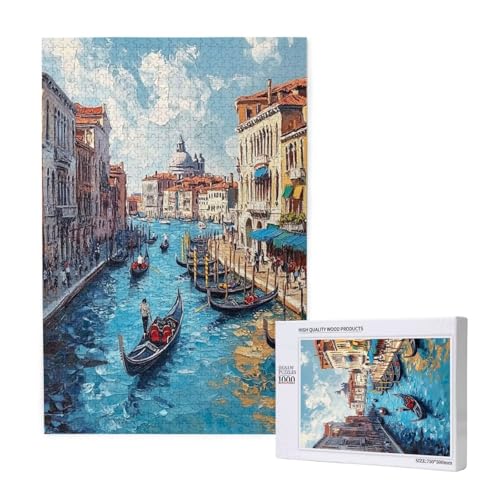 Puzzle Venedig,Puzzle 4000 Teile Landschaft Holzpuzzle Erwachsene mit Geschenkbox,Schwieriges,Unterhaltsames,Herausforderndes,Geeignet für Anfänger ab 14 Jahren,Geschenke für Männer/Frauen M-1902 Puzzle Venedig,Puzzle 4000 Teile Landschaft Holzpuzzle Erwachsene mit Geschenkbox,Schwieriges,Unterhaltsames,Herausforderndes,Geeignet für Anfänger ab 14 Jahren,Geschenke für Männer/Frauen M-1902 von Yeogcohe