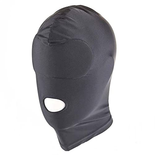 Yeory Atmungsaktives Unisex Kopfbedecker Augen mit verbundenen Gesichtsabdeckung Cosplay Kostüm Offene Gesichtsmaske Mund Balaclava - offener Mund -Kostüm -Masken und Brillen für Erwachsene von Yeory