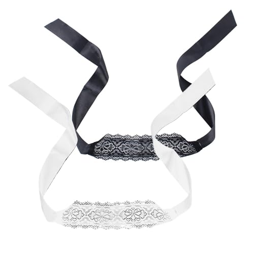 Yeory Lace Eye Maske, 2 PCs Spitzenblindbinde für Woemen, Hohle Spitzenblindbin für Erwachsene, Maskerade -Maske von Yeory