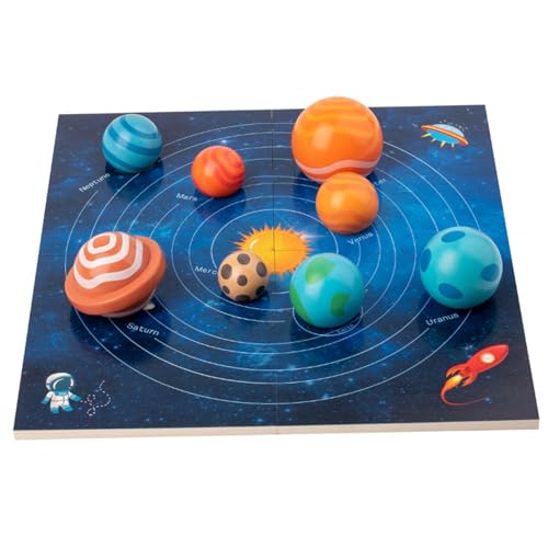 Yeory Sonnensystem-Modell, Sonnensystem-Platine, Sonnensystem-Spielzeug, pädagogisches Sonnensystem-Spielzeug für Kinder von Yeory