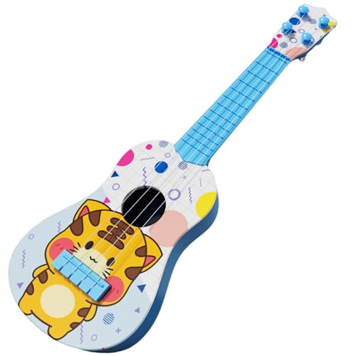 Yeory Ukulele für Kinder, Kids Musical Toy, Mini -Gitarre für Kinder, Plastikgitarre, Kleinkind Ukulele für Anfängerblau von Yeory