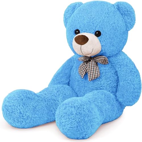 Yeqivo Groß Teddybär Kuschelbär XXL riesen Teddy Bear Plüschbär Kuscheltier (Blau) von Yeqivo