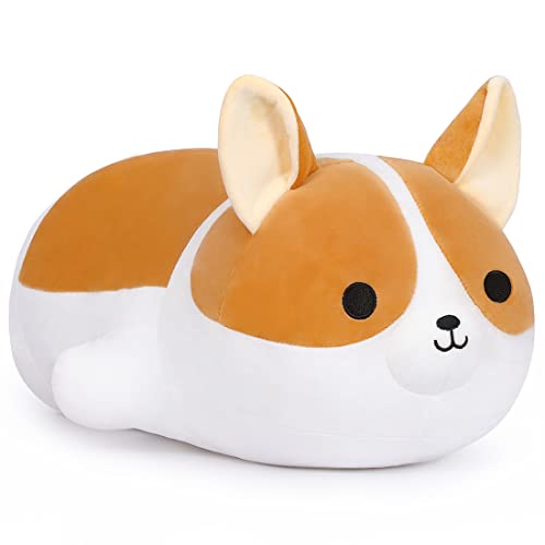 Yeqivo Plüsch Corgi Hund Shiba Inu Hund Plüsch Kissen Gefülltes Tier Corgi Kinder Plüsch Spielzeug Kissen(Corgi,80cm/31.5in) von Yeqivo