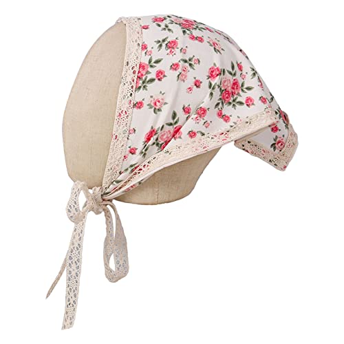 Bandana mit Blumenmuster für Damen, florales Haarband, Bandanas für Mädchen, florales Haarschal, Kopftuch, Kinder, florales Bandana, Stirnband für Mädchen von Yeselino