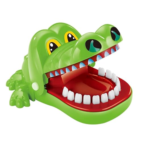 Krokodil Spiel Klein Croco Doc Spiel Spielzeug Krokodil Zähne, Teste Dein Glück, für Kinder, Familienspiel, Partyspiel, für Mädchen & Jungen, Geschenk (A) von Yestree