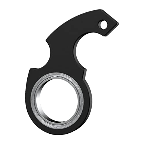 Yezelend Fidget Schlüsselanhänger, Spinner Schlüsselanhänger, Keys Spinner Schlüsselanhänger Fidget Ring Toy, rotierender Schlüsselanhänger, multifunktional von Yezelend