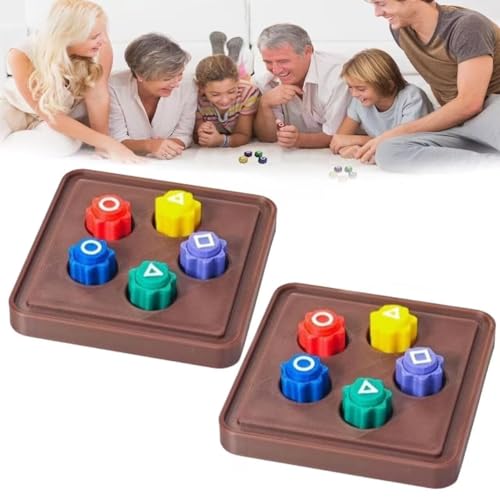 Yezelend Gonggi Traditionelles Koreanisches Spielspiel Gonggi Jack Jack Stein-Kieselstein-Set,Gonggi Jack Stone Pebbles Set(2set+2base) von Yezelend