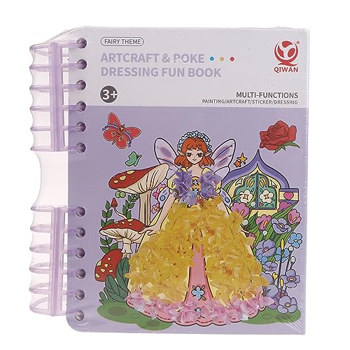 Yfenglhiry Poke Cloth Painting Dress Up Bastelbuch Projektherstellungs Kits Kreativer Puzzle Spielzeug Requisiten von Yfenglhiry