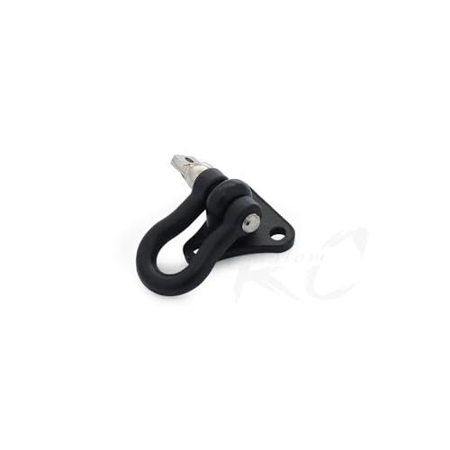 YhfAbd 1/10 Skala Anhänger Hitch Schäkel Winde Pulley Umlenkrolle Schnalle Rettungs Kette for RC Crawler Axial SCX10 Wraith TRX4 TRX6 VS4 Ersatzteile(BK-3) von YhfAbd