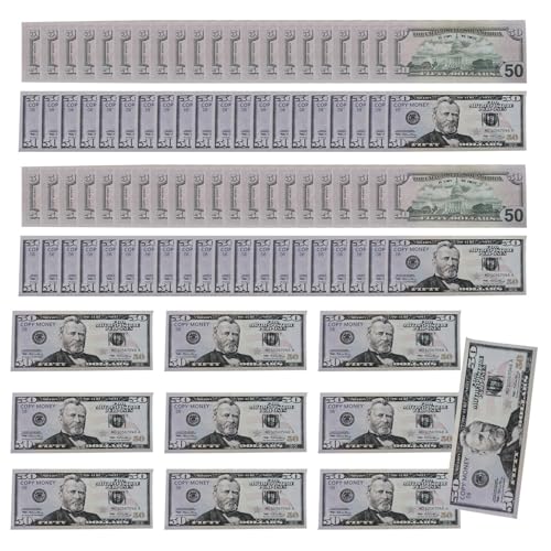 Sammler -Dollar -Rechnungen | Realistische gefälschte Geldquellen für Spiele und Handwerk | Retro -Stil -Spielzeug Banknoten für Mädchen Teenager Erwachsene Party Dekoration Home Bar Display Sammler -Dollar -Rechnungen | Realistische gefälschte Geldquellen für Spiele und Handwerk | Retro -Stil -Spielzeug Banknoten für Mädchen Teenager Erwachsene Party Dekoration Home Bar Display von Yhsioaklo