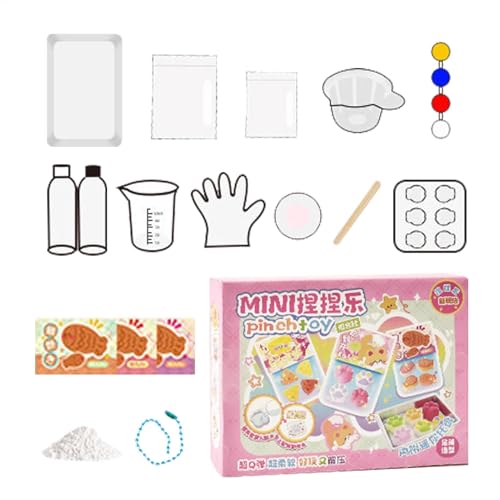 Squeeze Fidget Toy Crafts, Gel-Set für Spielzeug zum Drücken, niedliches Spielzeug zum Drücken aus Gel, für Spielzeug, sensorisches Spielzeug in Form von Fisch und Käse, Katzenkralle von Yhsioaklo