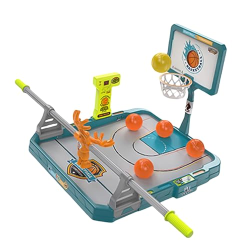 Tisch-Basketballspielzeug, Fingerspitzen-Basketballspiel - kleines Basketball-Set für Kinder | Eltern-Kind-Interaktionsspiel, Spielzeug für Zuhause, Team von Yhsioaklo