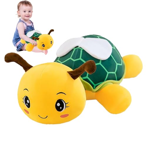 Turtle Stoffed Animal Plüschspielzeug | Nette weiche Meeresschildkröte -Puppenkissen | Huggable Tortoise Throw Pillow für Bettsofa Couch Travel Kinderzimmerdekor, Ozeantiergeschenk für Geburtstag und Turtle Stoffed Animal Plüschspielzeug | Nette weiche Meeresschildkröte -Puppenkissen | Huggable Tortoise Throw Pillow für Bettsofa Couch Travel Kinderzimmerdekor, Ozeantiergeschenk für Geburtstag und von Yhsioaklo