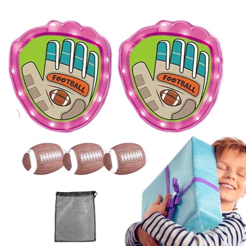 Yhsioaklo Catch Ball-Spielset, Werfen und Fangen eines Paddels | Ballfangspiele | Ballfangspiel | Ballwerf- und Anziehspielset, Ballfänger-Set, Outdoor-Spielzeug von Yhsioaklo