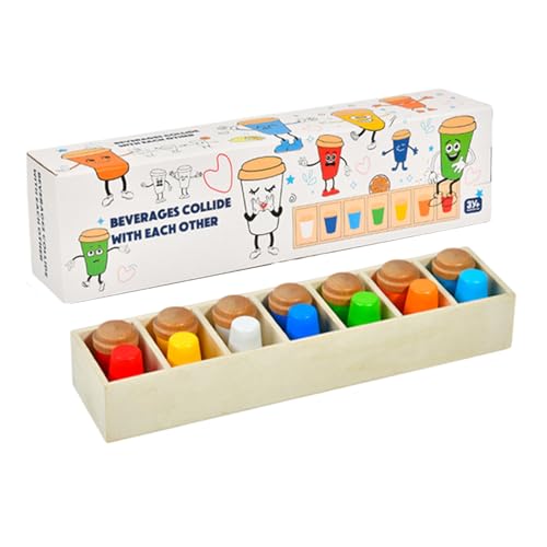 Yhsioaklo Farbspiel - Farbflaschen Spiel,Gedächtnis Lernspiel Für Kinder Erwachsene Drinnen Draußen Klassenzimmer Garten Yhsioaklo Farbspiel - Farbflaschen Spiel,Gedächtnis Lernspiel Für Kinder Erwachsene Drinnen Draußen Klassenzimmer Garten von Yhsioaklo
