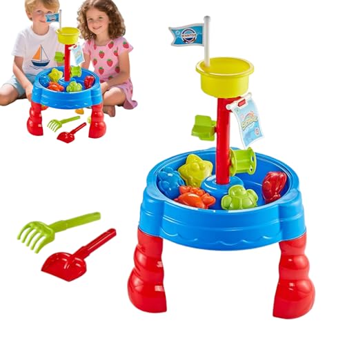 Yhsioaklo Outdoor Sandtisch - Sinnes Spieltisch | Outdoor Spielzeug Lernspiel Spaß Für Kinder Garten Terrasse Rasen Yhsioaklo Outdoor Sandtisch - Sinnes Spieltisch | Outdoor Spielzeug Lernspiel Spaß Für Kinder Garten Terrasse Rasen von Yhsioaklo