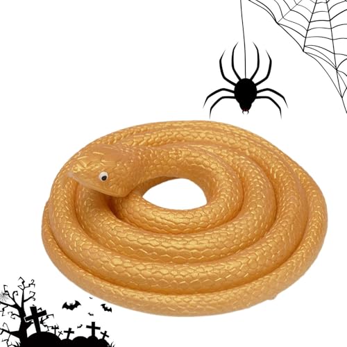 Yhsioaklo Schlangen Spielzeug – realistische Schlange, 31,5 Zoll, Scherzspielzeug für die Halloween-Party am April- , Tricky Toys Prank Props Yhsioaklo Schlangen Spielzeug – realistische Schlange, 31,5 Zoll, Scherzspielzeug für die Halloween-Party am April- , Tricky Toys Prank Props von Yhsioaklo