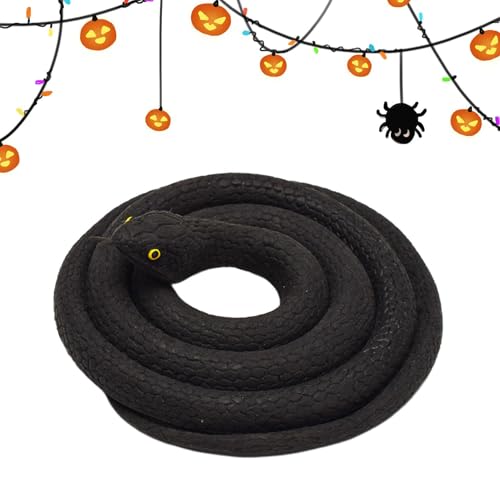 Yhsioaklo Schlangenspielzeug – falsche Schlange 31,5 Zoll | Spielzeug für drinnen und draußen für Halloween Aprilfisch, Gags und gruseliges Zubehör Yhsioaklo Schlangenspielzeug – falsche Schlange 31,5 Zoll | Spielzeug für drinnen und draußen für Halloween Aprilfisch, Gags und gruseliges Zubehör von Yhsioaklo
