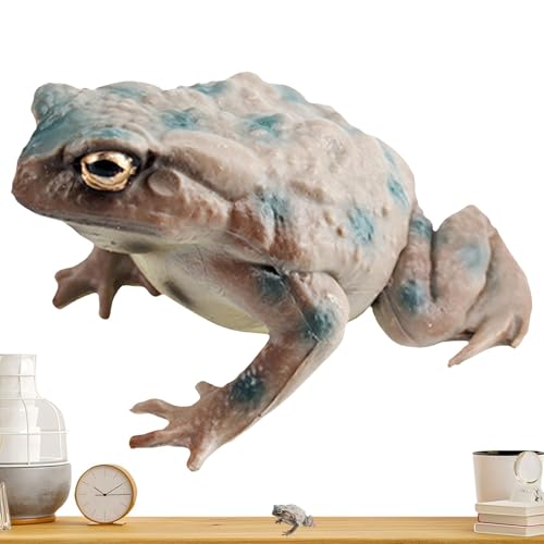 Yhsioaklo Spielzeug für Ärgerliche Kröte, Spielfigur, Froschfigur Stier, Modell Froschfiguren aus PVC, Miniaturfiguren zum Sammeln, Statuenmodelle von Yhsioaklo