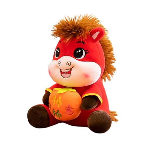 Yhsioaklo Stofftier 2026 | Cartoon Friedenspuppe Maskottchen | Weiches Plüschpferd für Kinderzimmer, Nachttisch, Sofa, Auto, Party, Schlafzimmer, Wohnzimmer, Dekoration, Yhsioaklo Stofftier 2026 | Cartoon Friedenspuppe Maskottchen | Weiches Plüschpferd für Kinderzimmer, Nachttisch, Sofa, Auto, Party, Schlafzimmer, Wohnzimmer, Dekoration, von Yhsioaklo