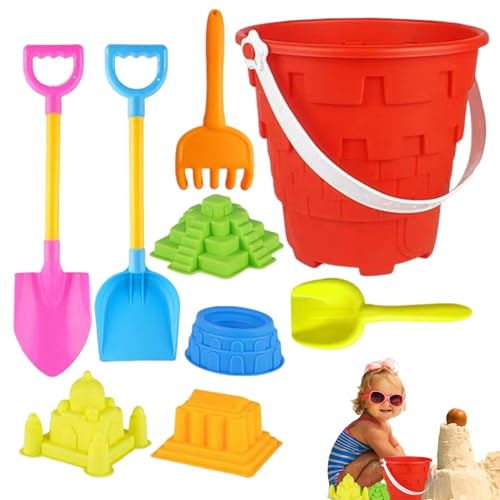 Yhsioaklo Strandspielzeug-Set, Sandspielzeug-Set – Strandspielzeug für Kleinkinder | Strandspielzeug für Kleinkinder, Sandburg-Spielzeug für Reisen, Sandformen von Yhsioaklo