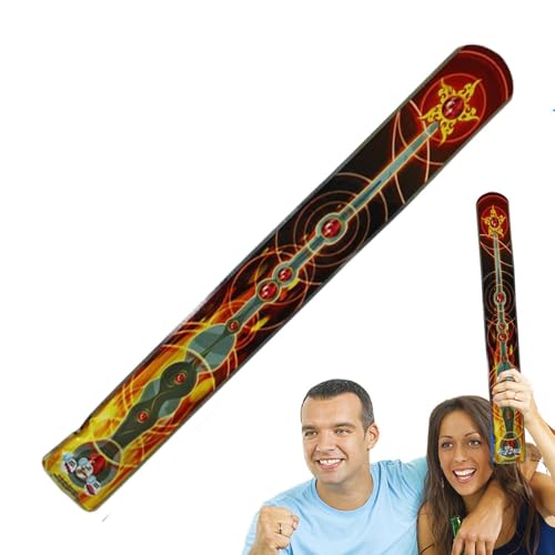 Yhsioaklo Team Spirit Boom Sticks - Thunder Sticks Cheering Stick - Aufblasbarer Stick Sportveranstaltung Boom Sticks Automatisches Aufblasen Sport Noise Maker von Yhsioaklo