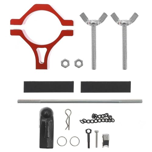 YiNLuax Camping Trailer Tow Hook Linker Für Modellcrawler Campinganhänger Multifunktionales Aluminiumlegierung Design Korrosionsbeständiges Modellautozubehör YiNLuax Camping Trailer Tow Hook Linker Für Modellcrawler Campinganhänger Multifunktionales Aluminiumlegierung Design Korrosionsbeständiges Modellautozubehör von YiNLuax