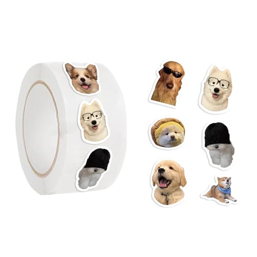 YiNLuax Kleber Aufkleber Rolle Mit Schönen Hundengesichtern Handgefertigtes Journaling Versorgungsgeschäft Für Handwerk Und Die Schule Verwenden Sie Hundeklebeband YiNLuax Kleber Aufkleber Rolle Mit Schönen Hundengesichtern Handgefertigtes Journaling Versorgungsgeschäft Für Handwerk Und Die Schule Verwenden Sie Hundeklebeband von YiNLuax