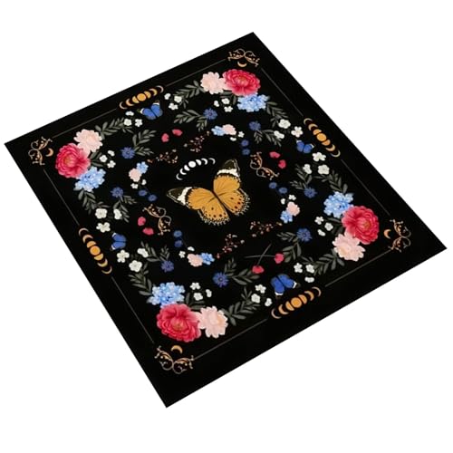 YiNLuax Luxuriöse Velvets Tarots Tischdecke Tarot Karten Lesen Stoff Mystische Tischloh Für Luxuriöses Tabletop Spiel YiNLuax Luxuriöse Velvets Tarots Tischdecke Tarot Karten Lesen Stoff Mystische Tischloh Für Luxuriöses Tabletop Spiel von YiNLuax