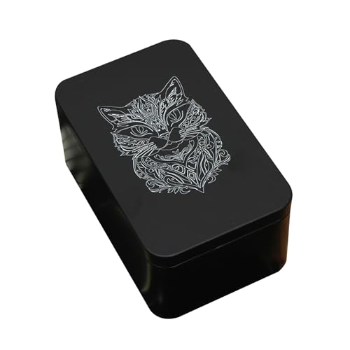 YiNLuax Metall Rechteck Organisatoren Box Playings Card Storage Box Geld Münze Carry Hülle Business Tarots Speicherung CART Care YiNLuax Metall Rechteck Organisatoren Box Playings Card Storage Box Geld Münze Carry Hülle Business Tarots Speicherung CART Care von YiNLuax