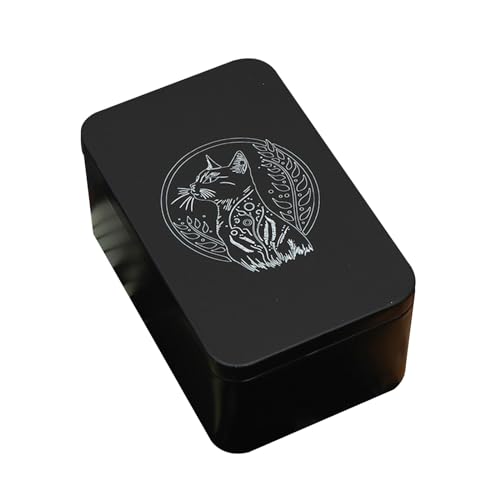 YiNLuax Metall Rechteck Organisatoren Box Playings Card Storage Box Geld Münze Carry Hülle Business Tarots Speicherung CART Care YiNLuax Metall Rechteck Organisatoren Box Playings Card Storage Box Geld Münze Carry Hülle Business Tarots Speicherung CART Care von YiNLuax
