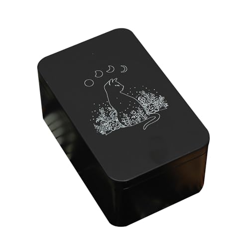 YiNLuax Metall Rechteck Organisatoren Box Playings Card Storage Box Geld Münze Carry Hülle Business Tarots Speicherung CART Care YiNLuax Metall Rechteck Organisatoren Box Playings Card Storage Box Geld Münze Carry Hülle Business Tarots Speicherung CART Care von YiNLuax