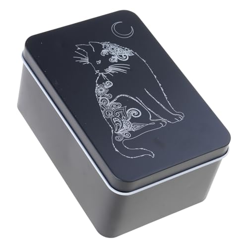 YiNLuax Metall Rechteck Organisatoren Box Playings Card Storage Box Geld Münze Carry Hülle Business Tarots Speicherung CART Care YiNLuax Metall Rechteck Organisatoren Box Playings Card Storage Box Geld Münze Carry Hülle Business Tarots Speicherung CART Care von YiNLuax