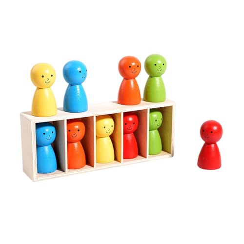YiNLuax Pädagogische Hölzerne Farberkennung Spielzeug Schöne Figuren Für Kinder Handkoordination Training Eltern Interaktion Interaktive Eltern Kinderfarben Puzzle Spielzeug YiNLuax Pädagogische Hölzerne Farberkennung Spielzeug Schöne Figuren Für Kinder Handkoordination Training Eltern Interaktion Interaktive Eltern Kinderfarben Puzzle Spielzeug von YiNLuax