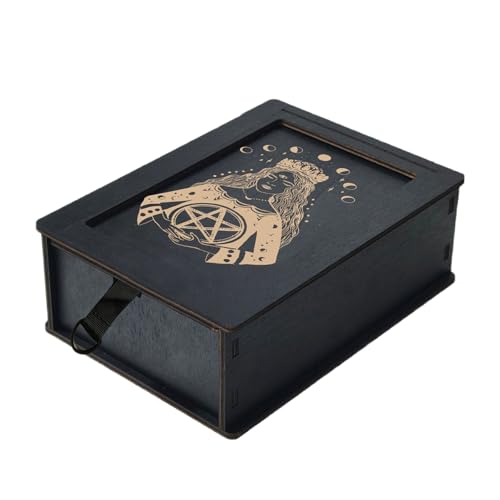 YiNLuax Pull Tarot Card Storage Box Holz Tarotkarten Aufbewahrung Geschenkkoffer Kleine Schmuckstücke Trinkierer Wahrsagungsbox Tarot Card Storage Box Für Tarotskarten Tragbare YiNLuax Pull Tarot Card Storage Box Holz Tarotkarten Aufbewahrung Geschenkkoffer Kleine Schmuckstücke Trinkierer Wahrsagungsbox Tarot Card Storage Box Für Tarotskarten Tragbare von YiNLuax