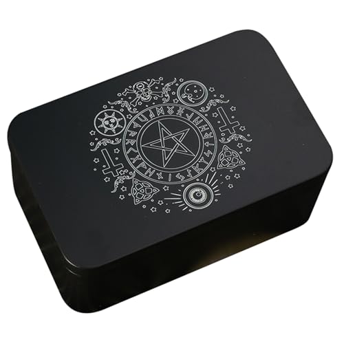 YiNLuax Rechteck Metallkartenbox Spielen Tarotbehälter Schmuck Aufbewahrung Hülle Pakelspiele Leere Pokerkarten Aufbewahrungsbox Karton Tragingbehälter YiNLuax Rechteck Metallkartenbox Spielen Tarotbehälter Schmuck Aufbewahrung Hülle Pakelspiele Leere Pokerkarten Aufbewahrungsbox Karton Tragingbehälter von YiNLuax