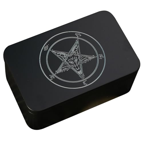 YiNLuax Rechteck Metallkartenbox Spielen Tarotbehälter Schmuck Aufbewahrung Hülle Pakelspiele Leere Pokerkarten Aufbewahrungsbox Karton Tragingbehälter YiNLuax Rechteck Metallkartenbox Spielen Tarotbehälter Schmuck Aufbewahrung Hülle Pakelspiele Leere Pokerkarten Aufbewahrungsbox Karton Tragingbehälter von YiNLuax