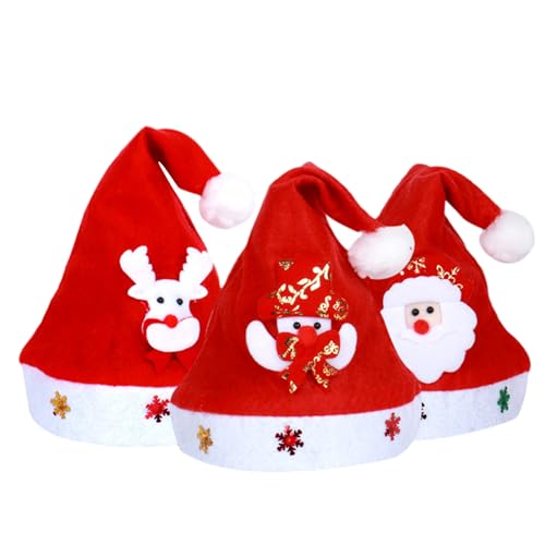 YiNLuax Weihnachten Santa Dekorative LED Santa Festival Urlaub Party Dress Up Unisex Santa Für Erwachsene Kinder von YiNLuax